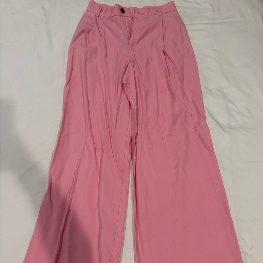 Zara Women's Wide-Leg Dress Pants